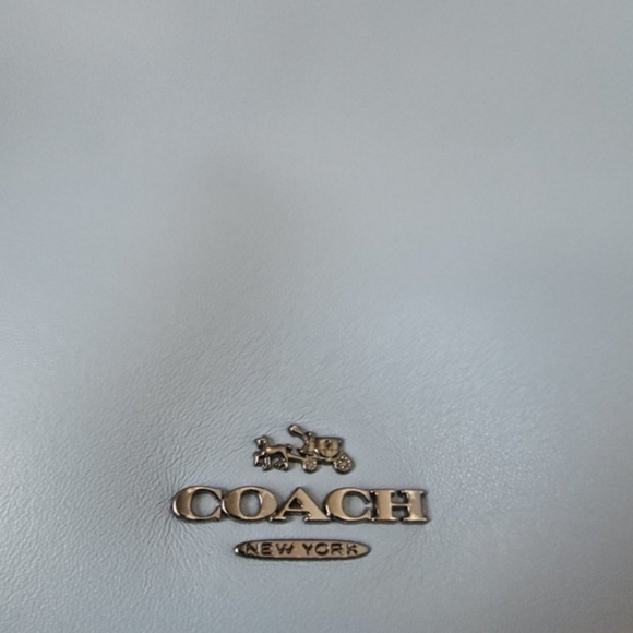 Coach Nomad Crossbody Hobo Bag Cornflower Blue 36026 - Picture 8 of 9